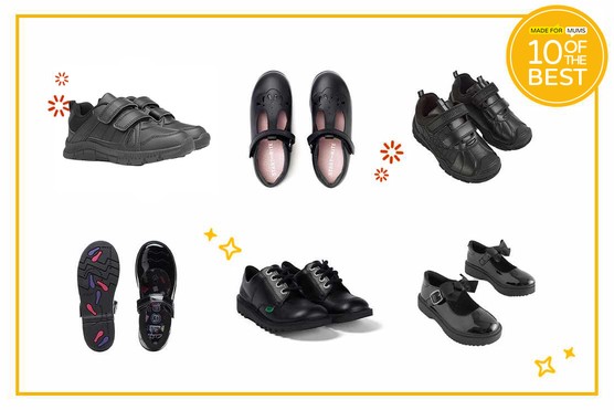 10 of the best kids school shoes including 6 product shots from brands such as Kickers, Next, Start-rite and more
