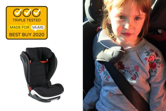 BeSafe iZi Flex Fix iSize Photo of a child in the BeSafe iZi Flex Fix iSize car seat