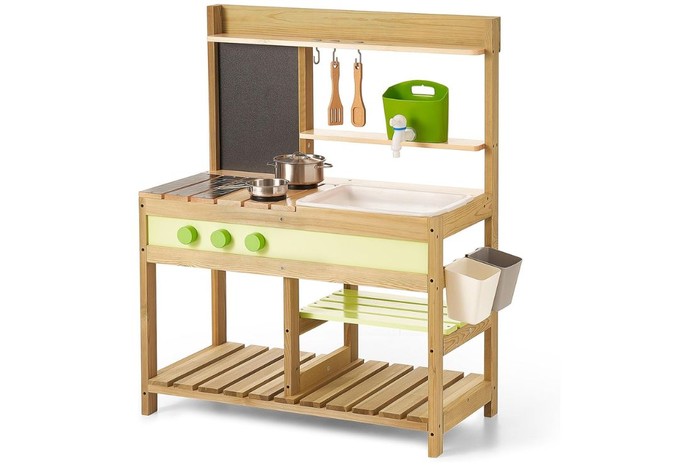 Giant bean mud kitchen