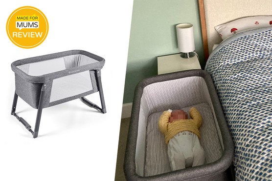 Ickle Bubba Mini Rocker Crib review - tester picture and product shot