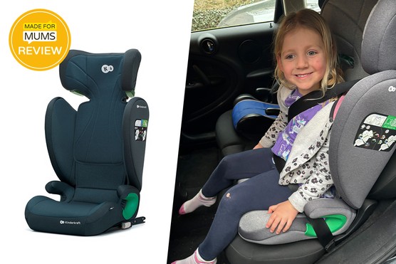 Kinderkraft JUNIOR FIX 2 i-Size review - tester picture and product shot Kinderkraft JUNIOR FIX 2 i-Size review - tester picture and product shot