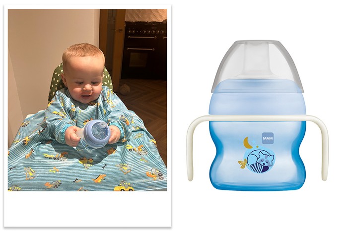 MAM Trainer Cup and Glow Handles tester picture and product shot