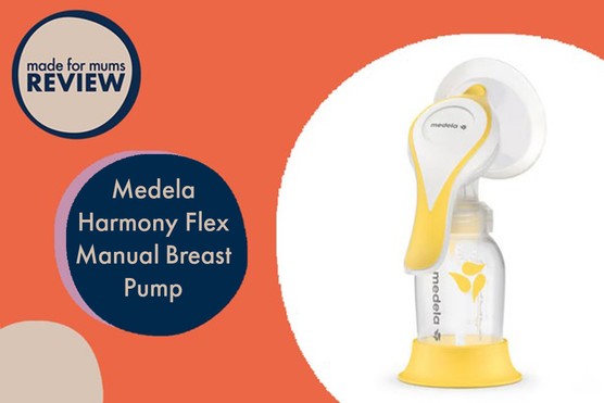 Medela Harmony Flex Manual Breast Pump review featuring product shot Medela Harmony Flex Manual Breast Pump review featuring product shot