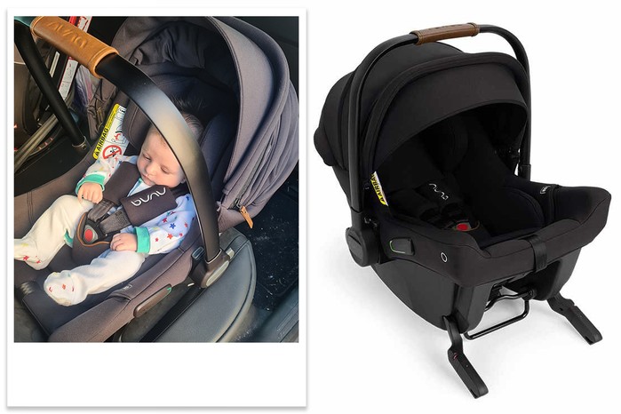 Nuna Pipa URBN car seat tester picture and product shot