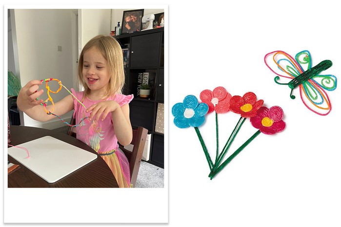 waxidoodles being tested by child