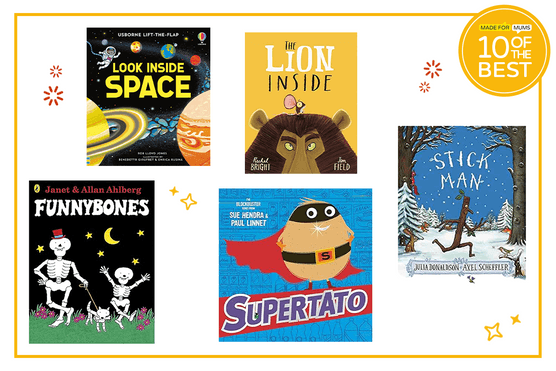 10 of the best books for 5 year olds product shots