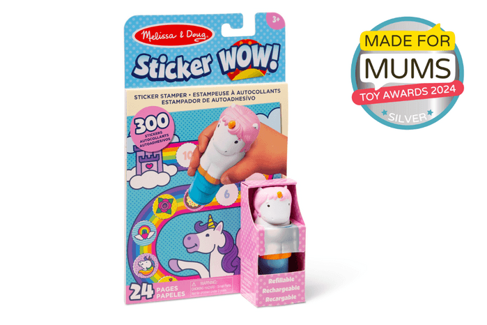 Melissa & Doug - Unicorn Sticker WOW MFM Toy Awards 24 Melissa & Doug - Unicorn Sticker WOW MFM Toy Awards 24