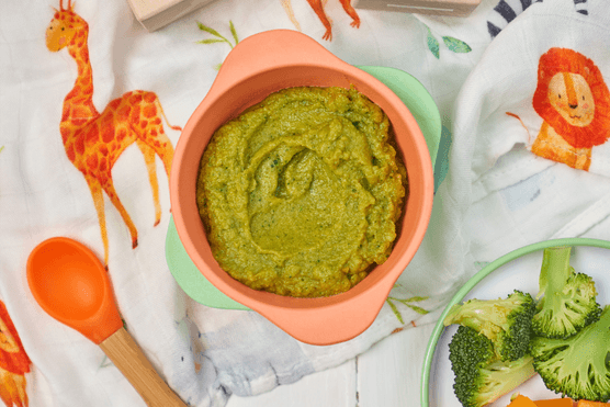 broccoli and butternut squash