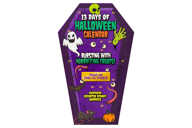 gummy halloween advent calendar