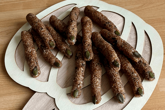 Halloween witches fingers recipe