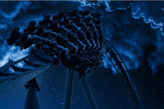 Ride at Thorpe Park Fright Night