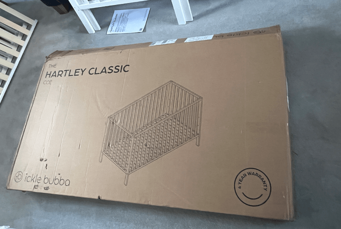Ickle Bubba Hartley Classic Cot box