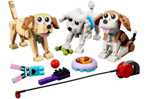 LEGO Adorable Dogs set of three dogs