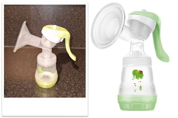 MAM Manual Breast Pump tester picture and product shot MAM Manual Breast Pump tester picture and product shot